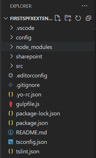 Create Extension with SharePoint Framework(SPFx)